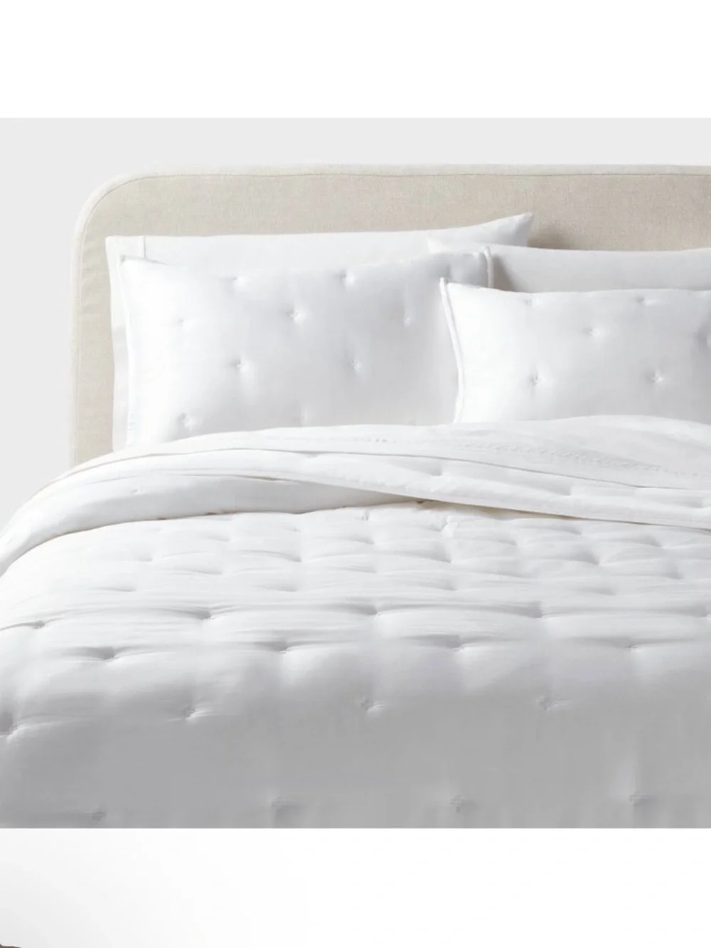 Threshold Cream Tufted Comforter - Cream